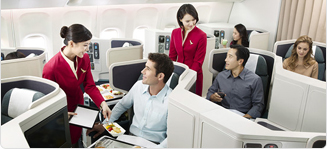 Cathay Pacific Business class flights departing Heathrow and Manchester from £3880